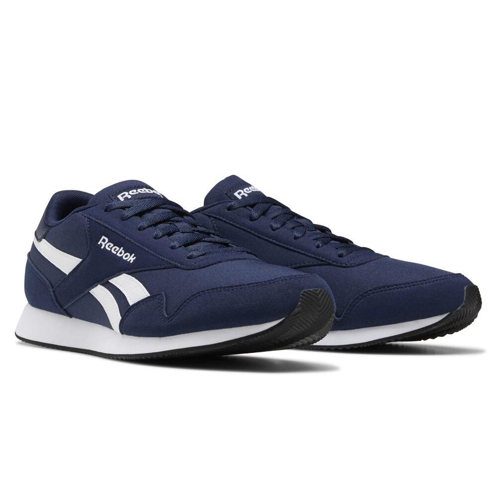 Sz Reebok Royal Classic Jogger 3.0 Shoes Navy White Black 11.5 Men 12.5 Women